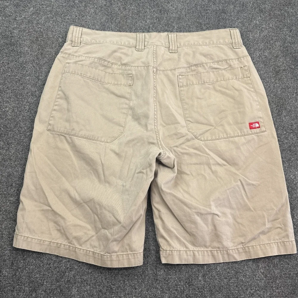 The North Face Chino Shorts Mens Size 36 Long Beige Khaki Outdoors Casual